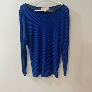 Michael by Michael Kors long sleeved tunic shirt 💙🖤